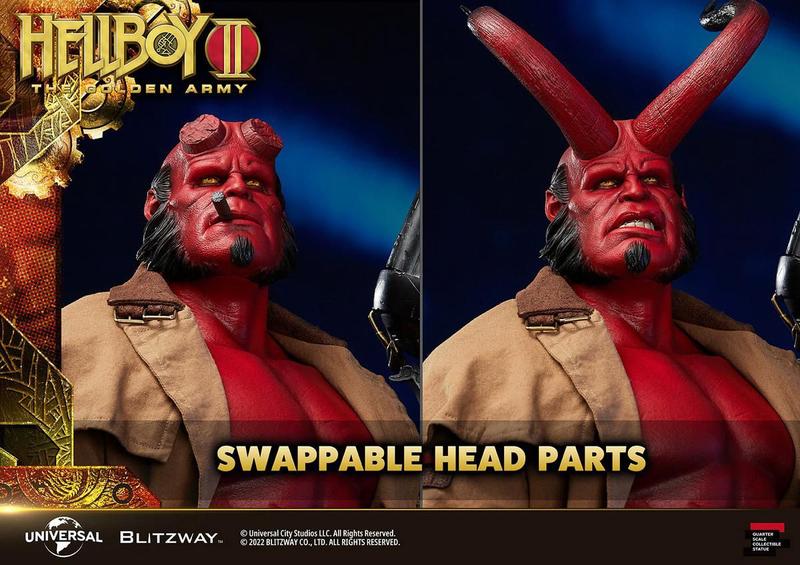 ヘルボーイ2【ヘルボーイ】スタチュー BLTZWAY（ブリッツウェイ） Estátua HellBoy - HellBoy II Golden Army - 1/4 Scale - Blitzway